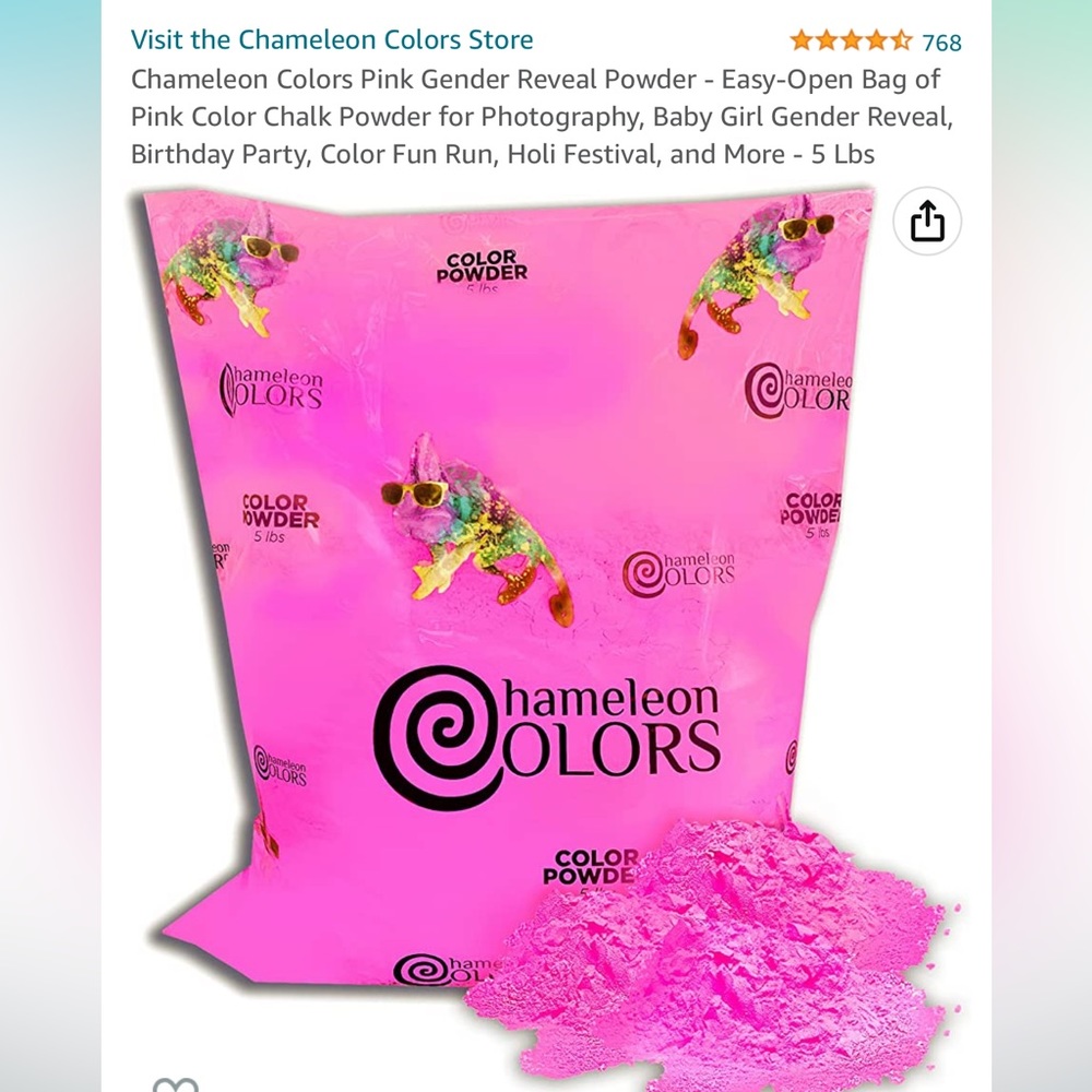 General reveal powder